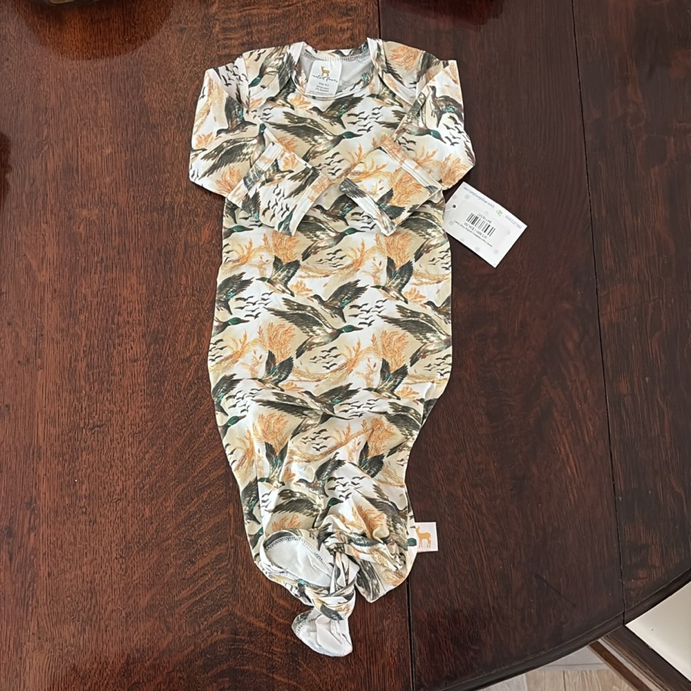 Velvet Fawn Mallard Landing Knot Gown